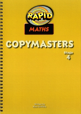 Book cover for Rapid Maths: Stage 4 Photocopy Masters