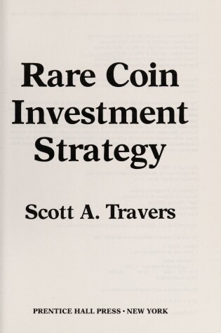 Cover of Rare Coin Investment Strategy