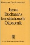 Book cover for James Buchanans konstitutionelle OEkonomik