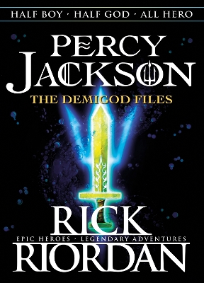Book cover for Percy Jackson: The Demigod Files (Percy Jackson and the Olympians)