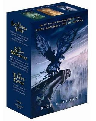 Book cover for Percy Jackson and the Olympians