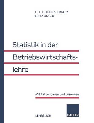 Book cover for Statistik in der Betriebswirtschaftslehre