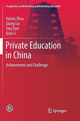 Book cover for Private Education in China
