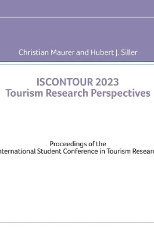 Cover of ISCONTOUR 2023 Tourism Research Perspectives