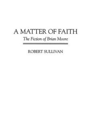 Cover of A Matter of Faith