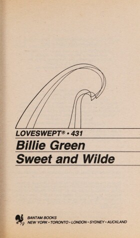 Cover of Sweet and Wilde