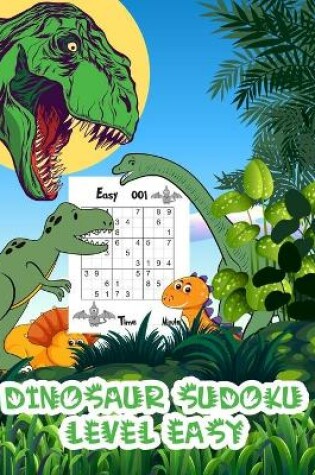 Cover of Dinosaur Sudoku Level Easy