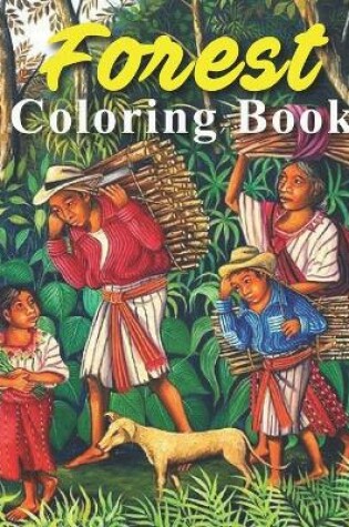 Cover of Forest Coloring Book