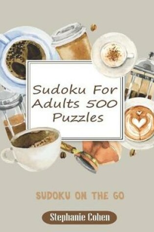 Cover of Sudoku for Adults 500 Puzzles