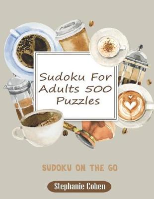 Cover of Sudoku for Adults 500 Puzzles