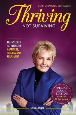 Book cover for Thriving Not Surviving Special Color Edition Including 30 Day Journal
