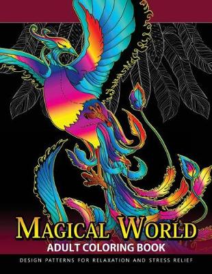 Book cover for Magical World Adult Coloring Books