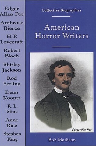 Cover of American Horror Writers