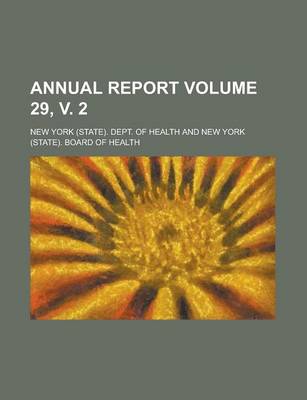 Book cover for Annual Report Volume 29, V. 2