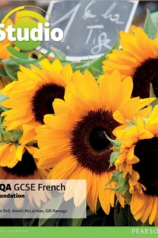 Cover of Studio AQA GCSE French Foundation Student Book