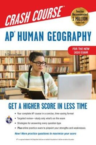 Cover of Ap(r) Human Geography Crash Course, Book + Online