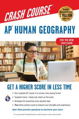 Cover of Ap(r) Human Geography Crash Course, Book + Online