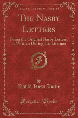 Book cover for The Nasby Letters