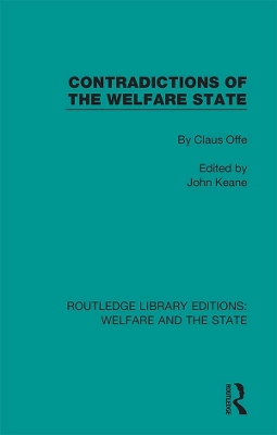 Cover of Contradictions of the Welfare State