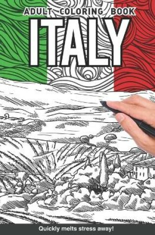 Cover of Italy Adults Coloring Book