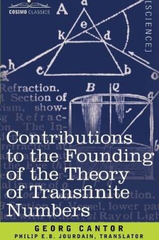 Cover of Contributions to the Founding of the Theory of Transfinite Numbers