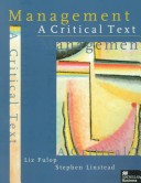 Book cover for Management : a Critical Text