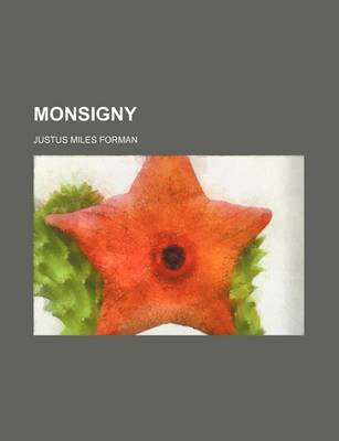 Book cover for Monsigny