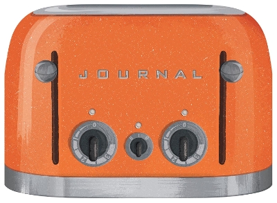 Book cover for Vintage Toaster Journal