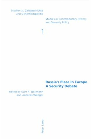 Cover of Russia's Place in Europe a Security Debate