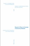 Book cover for Russia's Place in Europe a Security Debate