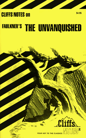 Cover of Notes on Faulkner's "Unvanquished"