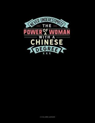 Book cover for Never Underestimate The Power Of A Woman With A Chinese Degree