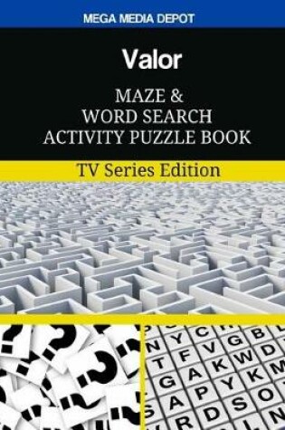 Cover of Valor Maze and Word Search Activity Puzzle Book