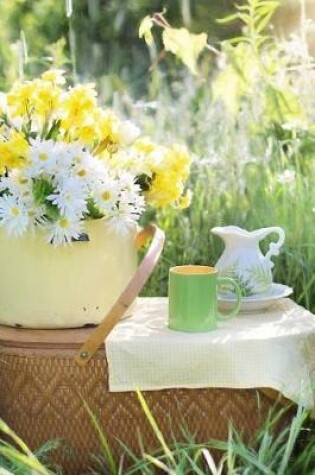 Cover of Wicker Picnic Basket and Flowers Summer Entertainment Journal