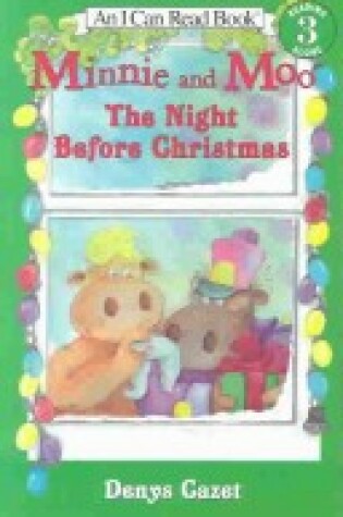Cover of Minnie& Moo Night Before Christmas PB/Cass