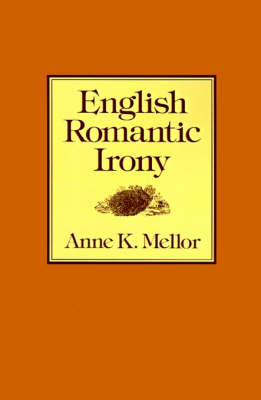 Book cover for English Romantic Irony