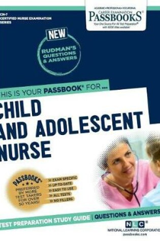 Cover of Child and Adolescent Nurse (Cn-7)