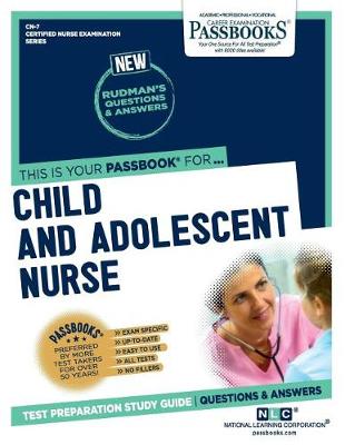 Book cover for Child and Adolescent Nurse (Cn-7)