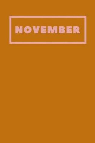 Cover of November