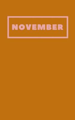 Book cover for November