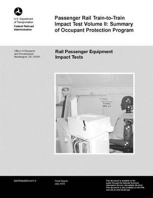 Book cover for Passenger Rail Train-to-Train Impact Test Volume II