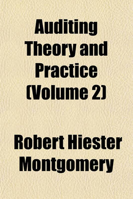 Book cover for Auditing Theory and Practice (Volume 2)