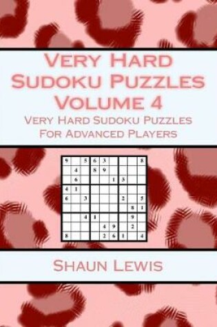 Cover of Very Hard Sudoku Puzzles Volume 4