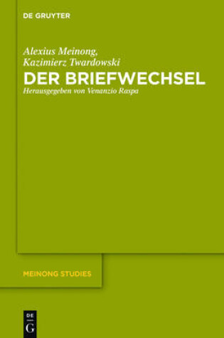 Cover of Der Briefwechsel