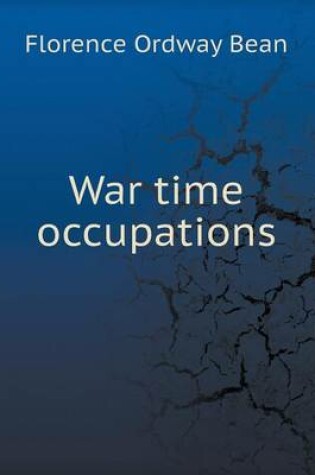 Cover of War time occupations