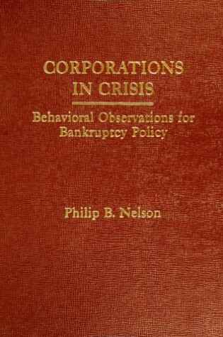 Cover of Corporation in Crisis