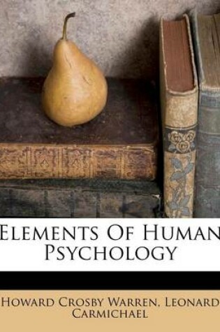 Cover of Elements of Human Psychology