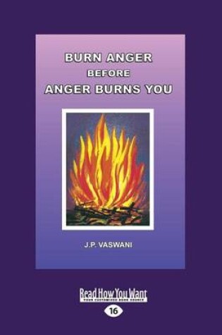 Cover of Burn Anger Before Anger Burns You