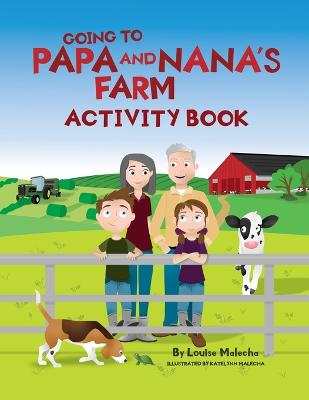 Book cover for Going to Papa and Nana's Farm Activity Book