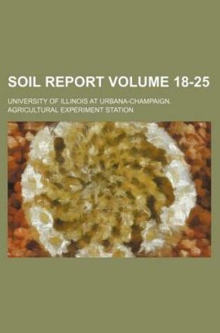 Cover of Soil Report Volume 18-25